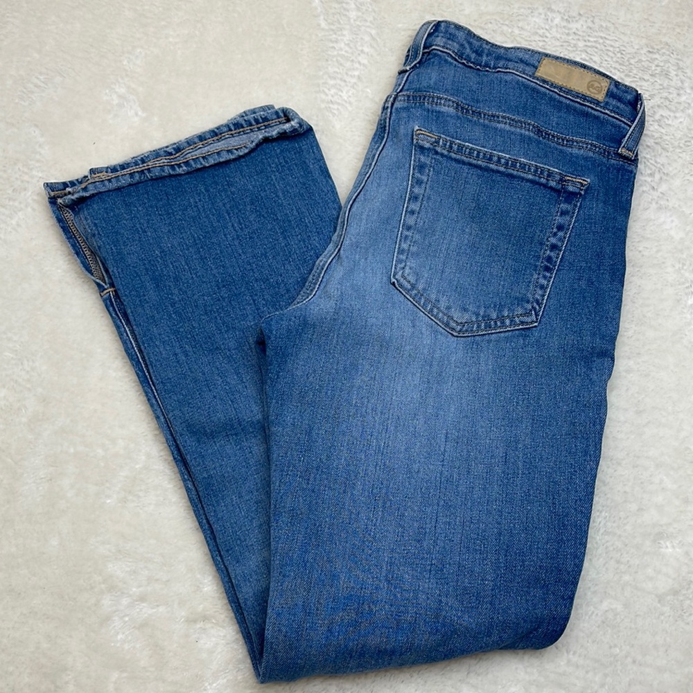 AG Adriano Goldschmied The Jodi Crop High-Rise Flare Crop Size 27